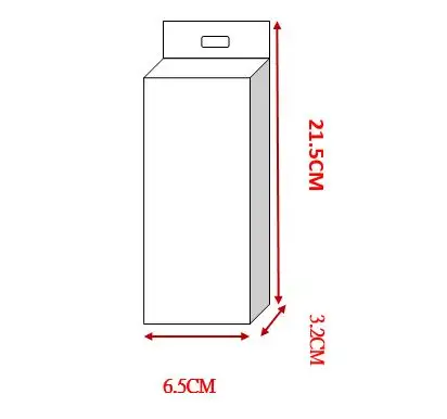 Caja de embalaje para palo de carbón