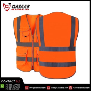 Oranges-Hunting Fishing Outdoor Wear Shooting-Safety Vest Hunting Training Vest Fishing Multiple-Pockets Vest - Product Image 2