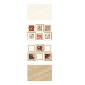 Material de construcción Baño esmaltado Baño Pared Azulejos 3D Baño Cerámica Azulejos de pared 300x450mm - Product Image 6