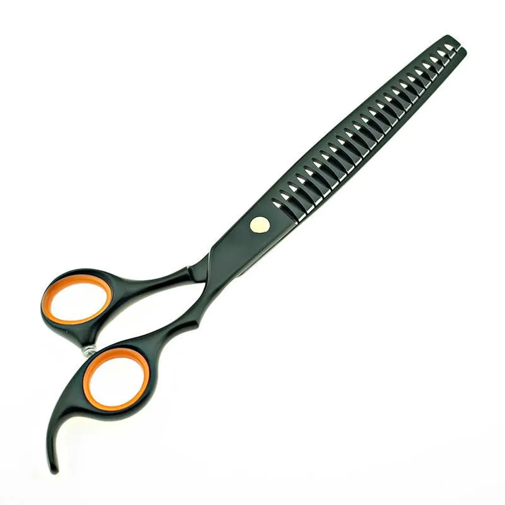 Black Barber Trimming Scissors for Hair, Blending Shears, Hair Thinners Scissors for Women and Men