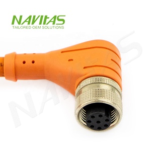 OEM <b>Waterproof</b> M8 M12 Circular Connector <b>Cable</b> Assembly for Industrial Automation Sensor Systems - Product Image 5