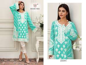 Conjunto de vestido Salwar Kameez de 3 piezas para mujer, diseño pakistaní, bordado, Colección caliente india, ropa de fiesta para mujer, precio al por mayor - Product Image 5