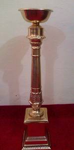 Bougeoir en cristal doré, décoration d'hôtel et de mariage, de maison - Product Image 3