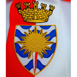 Best Quality Cotton <b>Braided</b> Decorative Uniform Shoulder Sash with Golden Fringe Ceremonial Style <b>Accessory</b> - Product Image 3