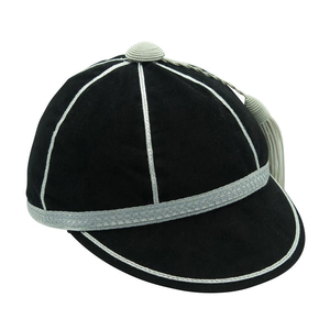 Casquette de cérémonie ajustable en velours rayé personnalisée, fabricant OEM pour les cérémonies, événements, écoles, fournisseurs d'uniformes en gros - Product Image 2