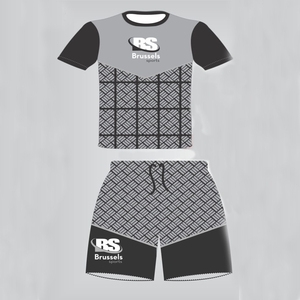 <b>Women</b> <b>Basketball</b> Uniform Dress Set Crop Tank Top and Biker <b>Shorts</b> Set Custom Team Fashion Cheerleading Two Piece Sublimation OEM - Product Image 4