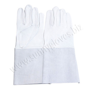 Guantes de soldadura de cuero de vaca, oferta barata, tig argón - Product Image 4