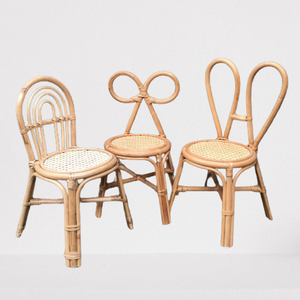 Rotin Chaise pour Enfant, Vintage En Rotin Enfants Arc-En-Chaise Made in Vietnam RFK-026 - Product Image 6