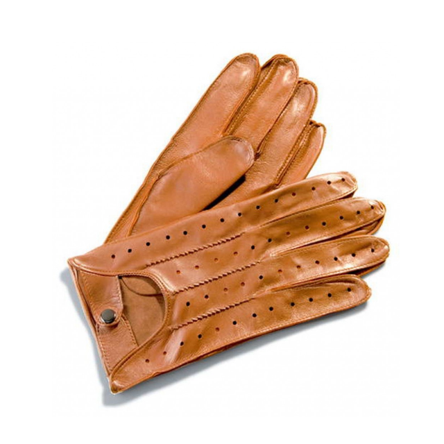 Custom Unisex Vintage Style Full Finger Men's Glove Slim Fit Dress Soft Leather Gloves & Mittens