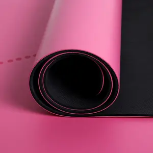 Vendita calda antiscivolo in gomma PU 5mm personalizzato professionale personalizzato produttore Eco Friendly Pu Yoga Mat