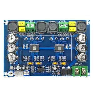 Taidacent High Power Digitale TPA3116D2 Amp Board Dual Chip met Voorversterker XH-M569 150 Watt 2 Kanaals Versterker