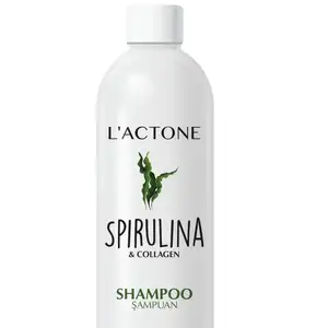 고품질 L'actone 샴푸 Spirulina 콜라겐 영양 수리 고정 헤어 성장 터키 400 ML