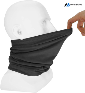 Venta al por mayor personalizado al aire libre multifuncional Tubular Fleece Bandana tubo de cuello ecológico con opciones de tamaño - Product Image 3