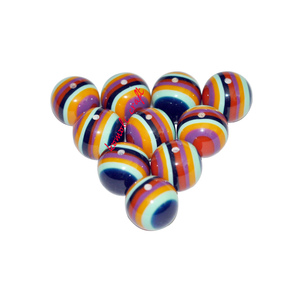 Neon Color Custom <b>Plastic</b> Acrylic Resin <b>Beads</b> for Jewelry Making - Product Image 2