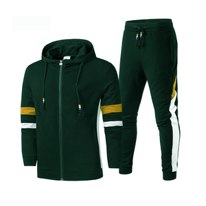 Nuevo Diseño, Conjunto Deportivo de Invierno 2 en 1 para Hombre, 100% Poliéster, Forro Polar Sólido, Anti-UV, Cuello Alto con Cordón Ajustable, para Correr - Product Image 4