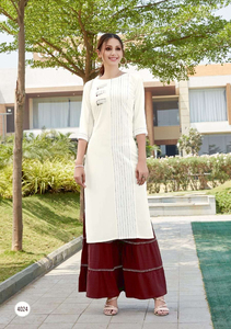 Kurtis Dames Coton Reyon Femmes Anarkali Dernier Design De Mode Prêt À Porter À Bas Prix avec Dupatta Jackate Robe Indienne En Gros Alphanumero - Product Image 4