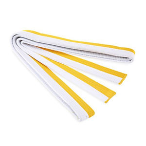 Meilleure Vente 2025 Pas Cher Taux Professionnel Coton Taekwondo Ceinture Karaté Judo Arts Martiaux 2025 - Product Image 1