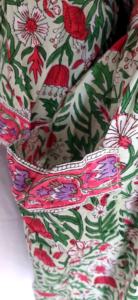 Cotton Kimono Gown Kaftan <b>Night</b> Cover Bikini Beach Wear Ethnic Swim <b>Dress</b> Tunic <b>Long</b> Robes Print Indian One Plus Size Women Set - Product Image 4