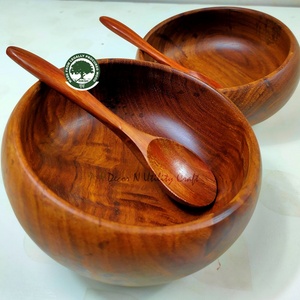 Wooden Herb & Spice Bowls Eco-Friendly Dishwasher Safe Hand Wash Only <b>Mini</b> Snack & Nibble - Product Image 1