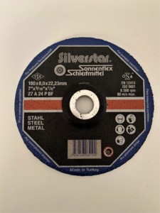 Disco abrasivo de alta calidad, 115mm-180mm-230mm, certificado OSA - Product Image 3
