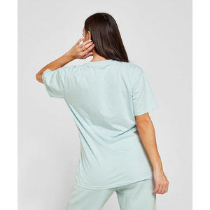 Camiseta Ecológica Personalizada para Mujer, Algodón Jersey, Corte Regular, Manga Corta, Estampado por Transferencia de Calor, Top Casual de Moda para el Día a Día - Product Image 4