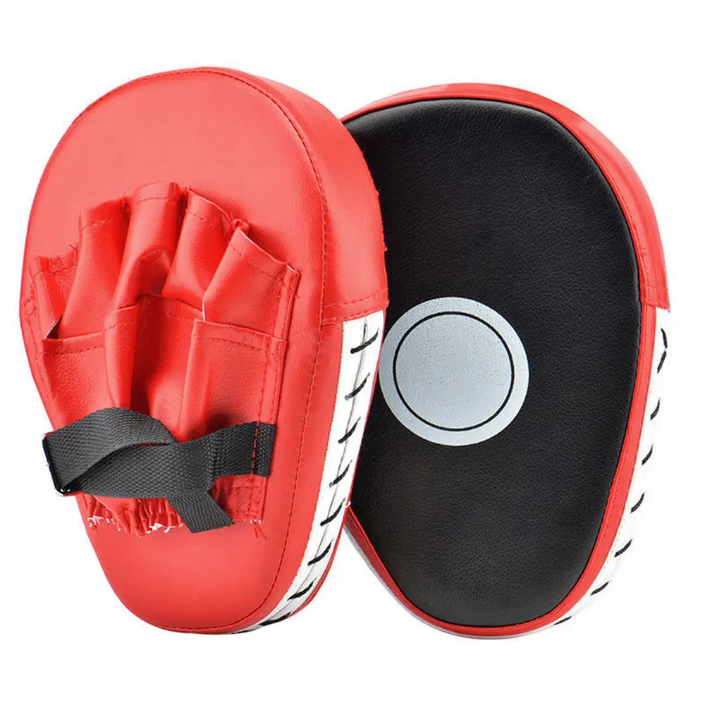 OEM Leather Curved Focus Pads Boxing Muay Thai Mitts