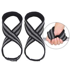 Figure 8 <b>Weight</b> <b>Lifting</b> Straps Wrist Strap for Pull-ups Horizontal <b>Bar</b> Powerlifting - Product Image 4