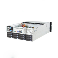 Chine OEM 4U 36 baies 6GB extension/12GB extension + connexion directe backplane rackmount hot swap cloud server châssis de stockage