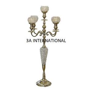 เชิงเทียนเชิงเทียนหรูหรา5ดวงสำหรับตกแต่งงานแต่งงานในร่มและกลางแจ้งเชิงเทียน - Product Image 3