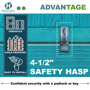 Chốt Cửa An Toàn Chốt Cửa Khóa Chốt, 4-1/2 ", Chốt Cửa - Product Image 3