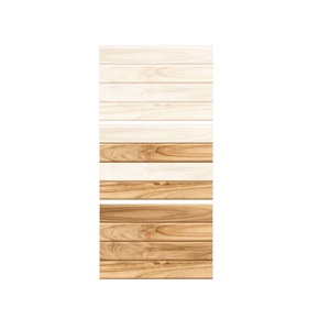 กระเบื้องผนังเซรามิคธรรมดาสำหรับ30x45cm ห้องครัวพื้นผิวไม้ใหม่ - Product Image 2