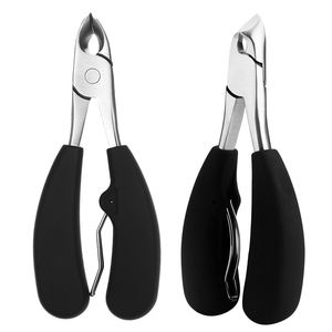 Pinces à cuticules manucure coupe-ongles tondeuse dissolvant de peau morte pédicure outils de coupe en acier inoxydable durables - Product Image 5