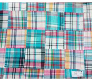 2023 nuevo último diseño productos de venta caliente 100% algodón indio Madras tela de retazos para vestido ropa camisa abrigo - Product Image 3