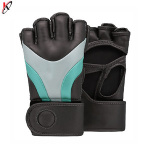 ถุงมือครึ่งนิ้วสำหรับ UFC MMA, ถุงมือครึ่งนิ้วออกแบบโลโก้ได้ตามต้องการ2025 - Product Image 2