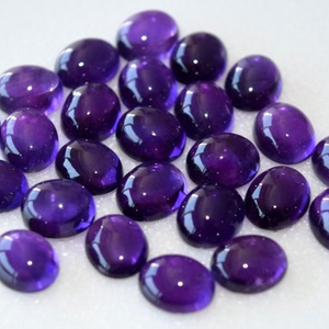 10mm 12mm 14mm naturel africain améthyste lisse ovale calibré Cabochons pierre précieuse en vrac prix de gros pierre fournisseur Alibaba - Product Image 1