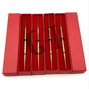 Herramientas de punteo de Plasma dorado de alta calidad, acero inoxidable, para el cuidado Personal, instrumentos de belleza, nuevo diseño, venta al por mayor - Product Image 1