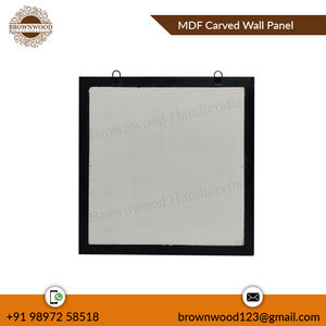 <b>MDF</b> Hand Carved Wall <b>Panel</b> Best Quality for Home and Office <b>Decoration</b> Wood Material Factory Price Sale Online Retail Suppliers - Product Image 3