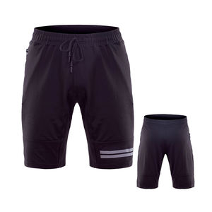 Short de sport de course à pied Super-Dry pour hommes longueur genou taille élastique côté 2 poches motif solide sublimé tailles XS Vintage lavé - Product Image 2