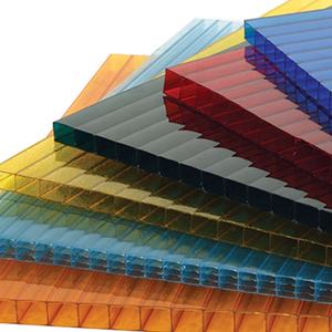 Feuilles de polycarbonate cellulaires <span class=keywords><strong>Polyrise</strong></span>, revêtement UV, matières premières, prix bas - Product Image 2