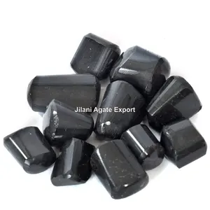 खरीदें शीर्ष गुणवत्ता प्राकृतिक काले टूमलाइन Tumbled पत्थर उद्यान सजावट के लिए थोक कीमतों पत्थर आपूर्तिकर्ता | खरीदने Jilaniagate