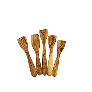 Высококачественная антипригарная деревянная ложка шпатель деревянная кухонная утварь натуральная деревянная кухонная ложка из акации