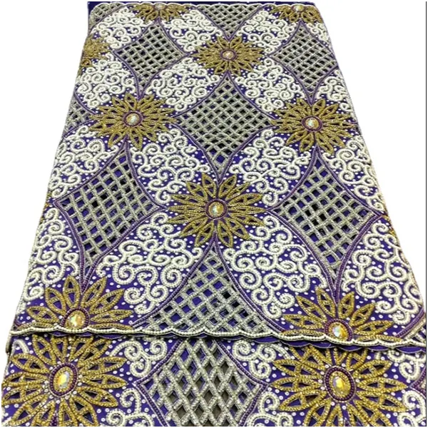 R B INTERNATIONAL High Quality Handmade Indian George Wrapper FAbric African George Wrapper George Fabric