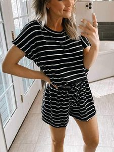 Hot Sale Sweat Suit Set for Women Dress <b>Track</b> Suit for Women <b>t</b> Shirt Short Set Jump Suit Women - Product Image 5