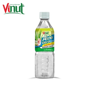 Botella de 16,9 floz sin azúcar Aloe Vera bebida jugo Aloe Vera puro más jugo de fruta fábrica de etiqueta blanca - Product Image 1