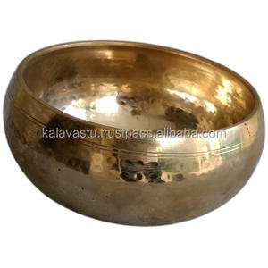 Cuencos Cantores de Chakra de latón y bronce hechos a mano, decoración elegante para el hogar, regalos novedosos para uso doméstico - Product Image 2