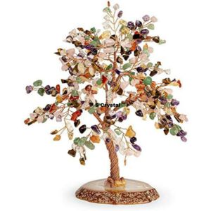 Árbol de cristal de ágata de alta calidad hecho a mano posavasos de piedras preciosas de múltiples piedras árbol de piedras preciosas de la mejor calidad para compra al por mayor - Product Image 1