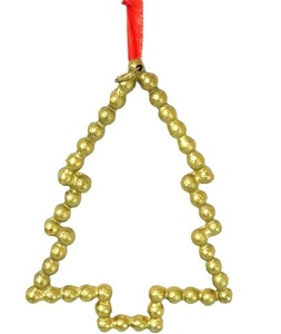 LARGE METAL CHRISTMAS <b>TREE</b> DOTTED DESIGN CHRISTMAS DECORATION HANGING ORNAMENT for CHRISTMAS DECORATION - Product Image 1