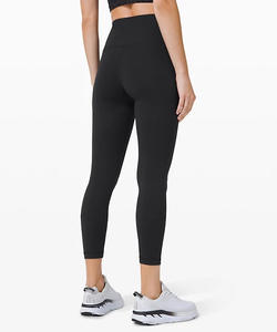 Mallas ajustadas con logo de diseño para mujer, ropa de yoga para fitness, superventas - Product Image 3
