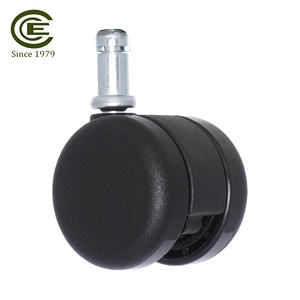 2นิ้วบาร์ครัวรถเข็นรถเข็นล้อเลื่อนคู่ไนลอนล้อเลื่อนล้อเลื่อนสำหรับถาด - Product Image 1