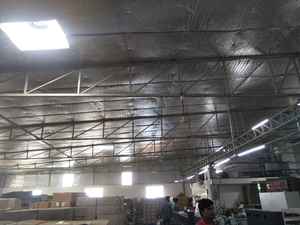 Isolation thermique et phonique en aluminium moderne industriel néo, feuille d'aluminium à bulles, ignifuge, 12 mm d'épaisseur, réflectivité de 97%, émissivité de 3% - Product Image 4